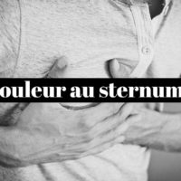 Douleur sternum au toucher, signification?