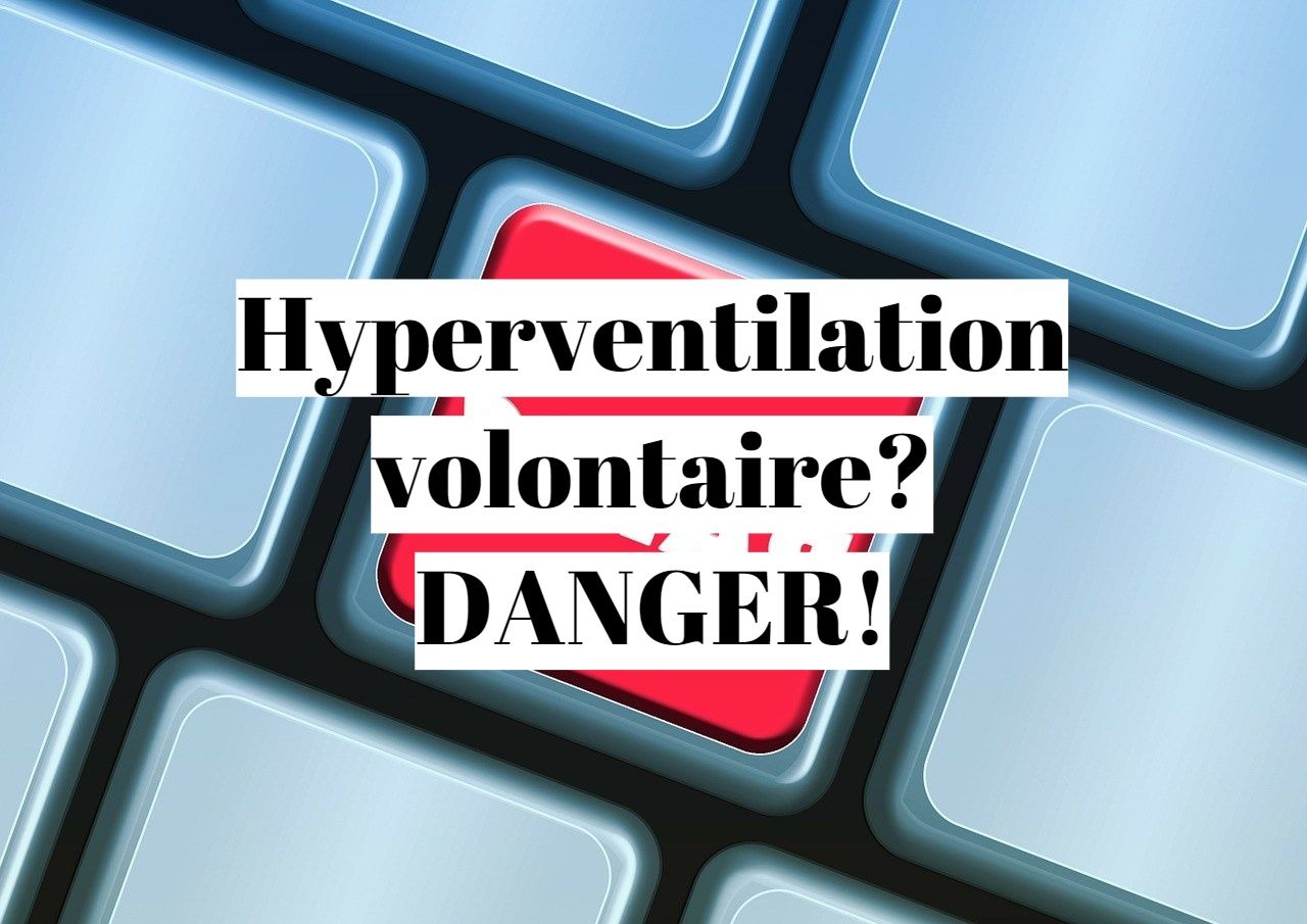 Exercice d'hyperventilation volontaire = malaise