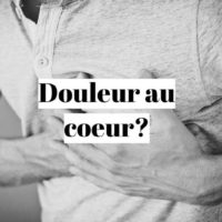 Douleur au coeur en respirant profondément