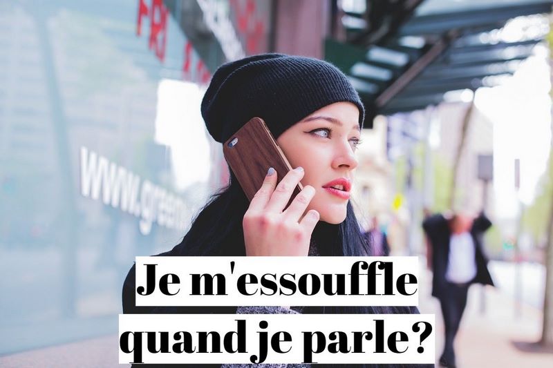 Je m'essouffle quand je parle: quelle solution?